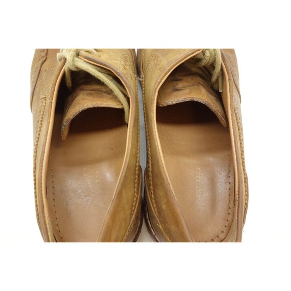 Cole Haan Grand OS Brown Leather Wingtip Dress Casual Oxfords Shoes Men\'s 10 M